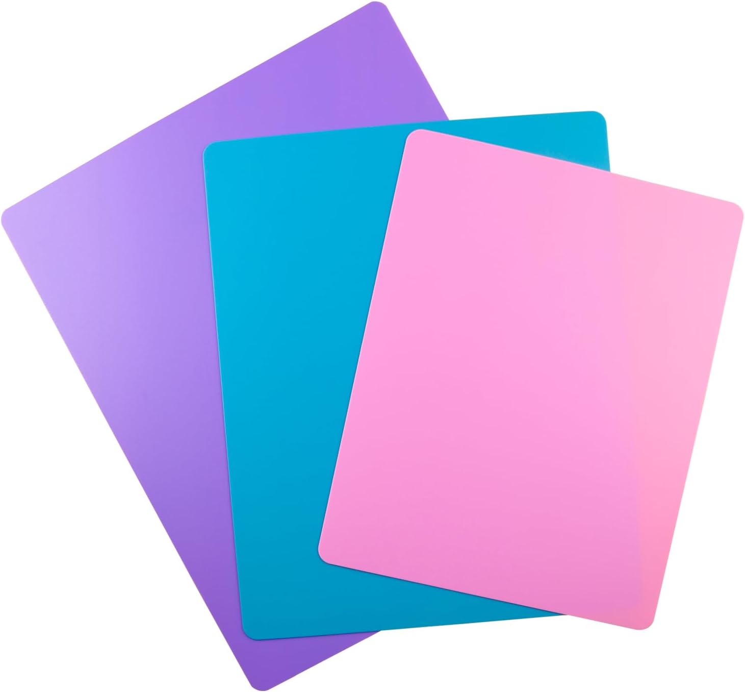 3 Pieces Flexible Cutting Board mats, Plastic Cutting Boards for Kitchen Cooking, Cutting board sheets for Meat and Vegetables, Dishwasher Safe - Image 7