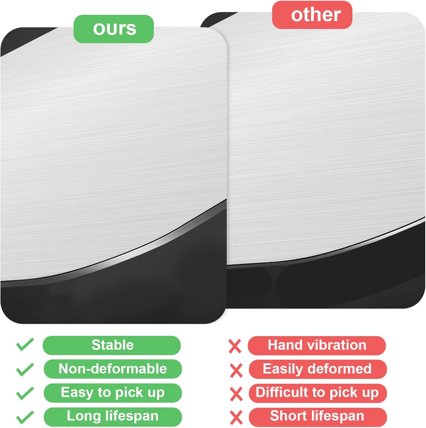 304 Stainless Steel Cutting board, Double Sided Metal Cutting Boards for Kitchen Meat Vegetables & Fruits Chopping Board Dishwasher Safe Easy to Clean(Mini S-9.45 * 5.91in) - Image 3