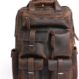 HIONJIN Laptop LARGE Backpack Casual Bookbag Daypack Camping Travel Rucksack