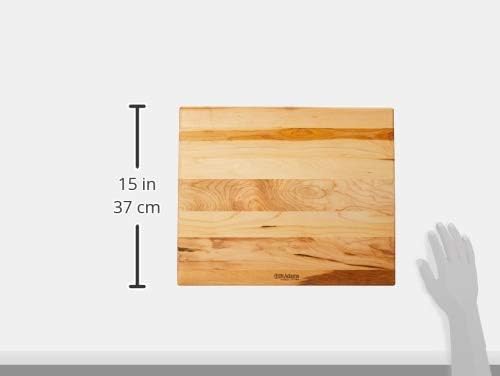 J.K. Adams 17-Inch-by-14-Inch Maple Wood Kitchen Basic Cutting Board - Image 2