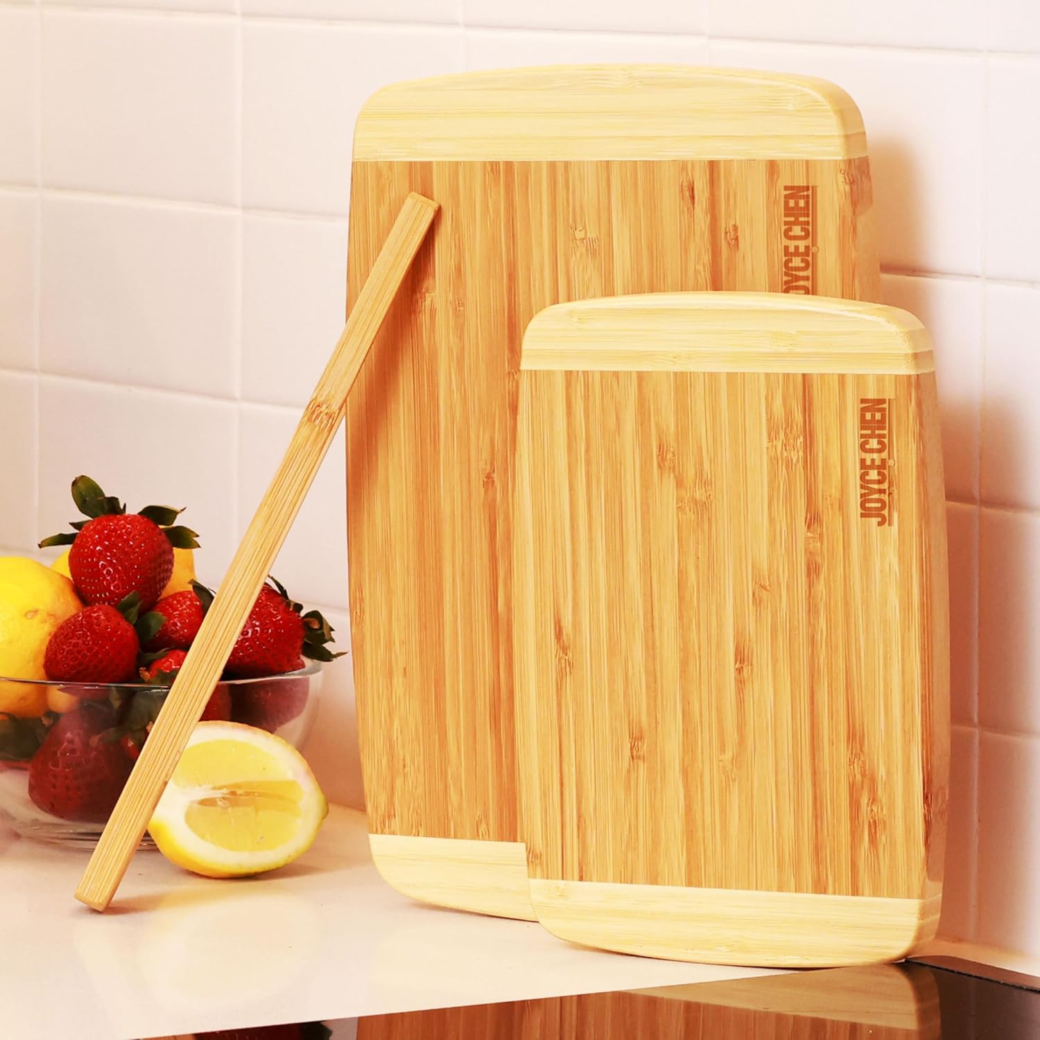 Joyce Chen Small Bamboo Cutting Board, 6x9 Inches - Image 9