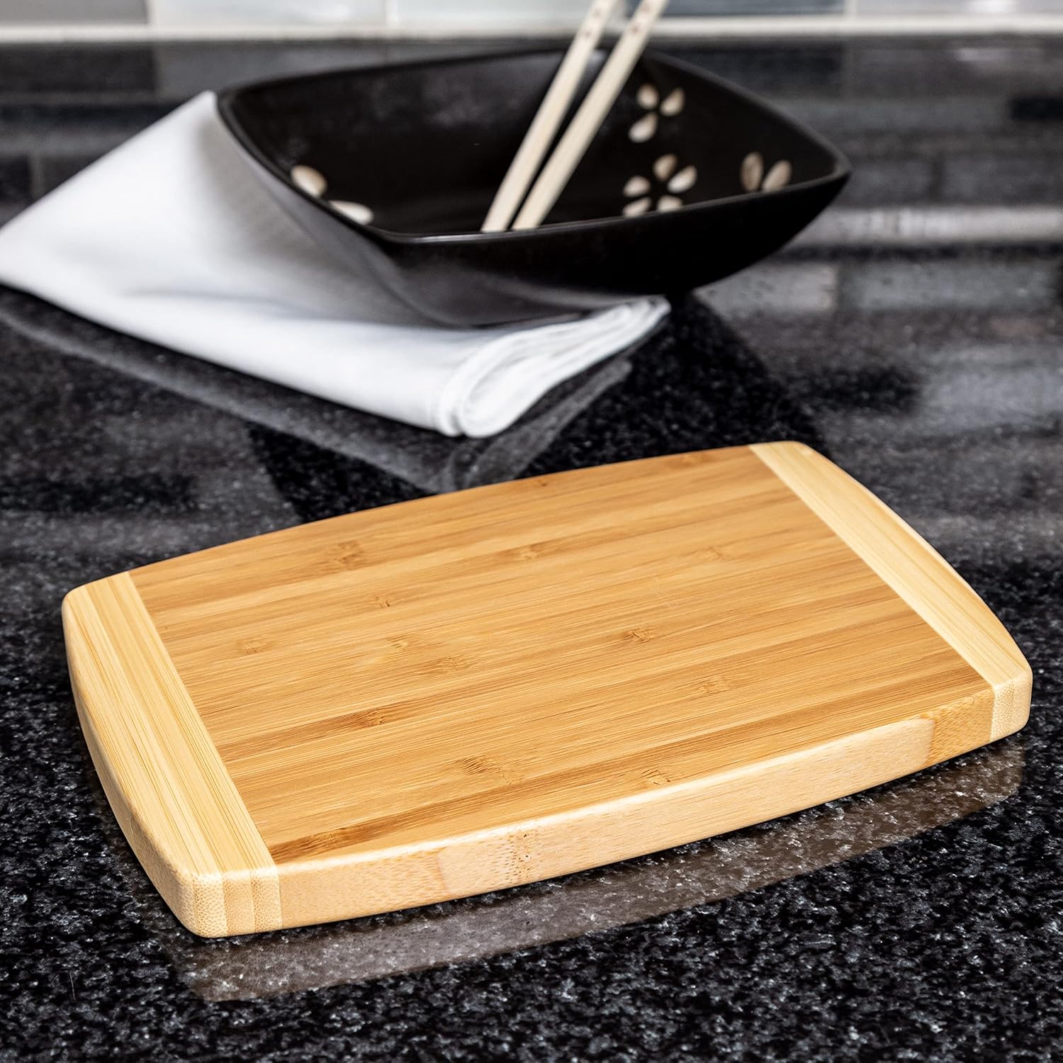 Joyce Chen Small Bamboo Cutting Board, 6x9 Inches - Image 11