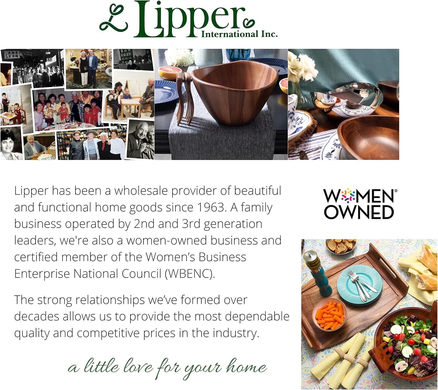 Lipper International Bamboo Wood Over-the-Counter-Edge Kitchen Cutting and Serving Board, 17-5\/8" x 13-7\/8" x 2" - Image 4