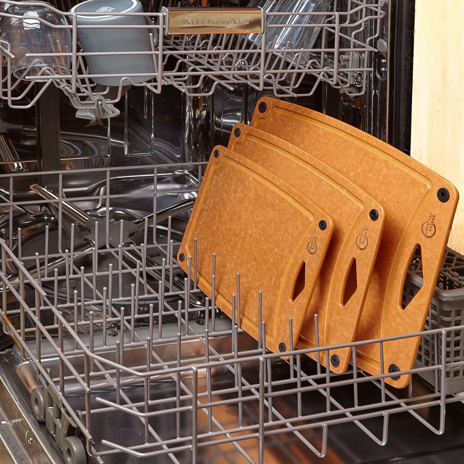 Mercer Culinary Composite Cutting Board 11 3\/4" x 9 1\/4", with Non Slip Feet and Juice Groove, Small - Image 11