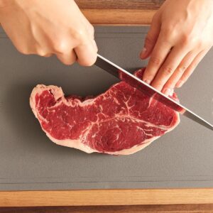 TPU Cutting Board Flexible Mat, 17.3" x 10.6" Nonslip Korean cutting board for kitchen, BPA Free Flexible Chopping Board, TPU Material Double-sided Dishwasher Safe Cutting Board